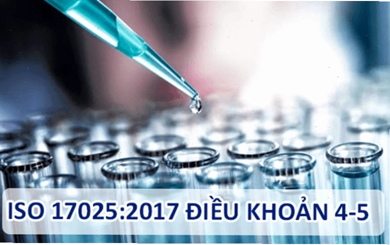 Điều khoản 4 và 5 ISO 17025 về yêu cầu chung và yêu cầu về xem xét, hợp đồng