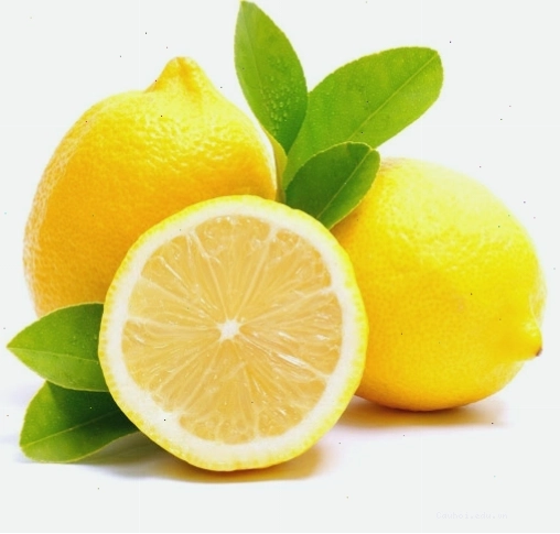 Dùng chanh tươi làm sạch vết dầu mỡ trên quần áo