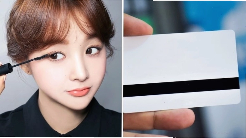 Dùng mascara chuốt lại để giữ độ cong của mi