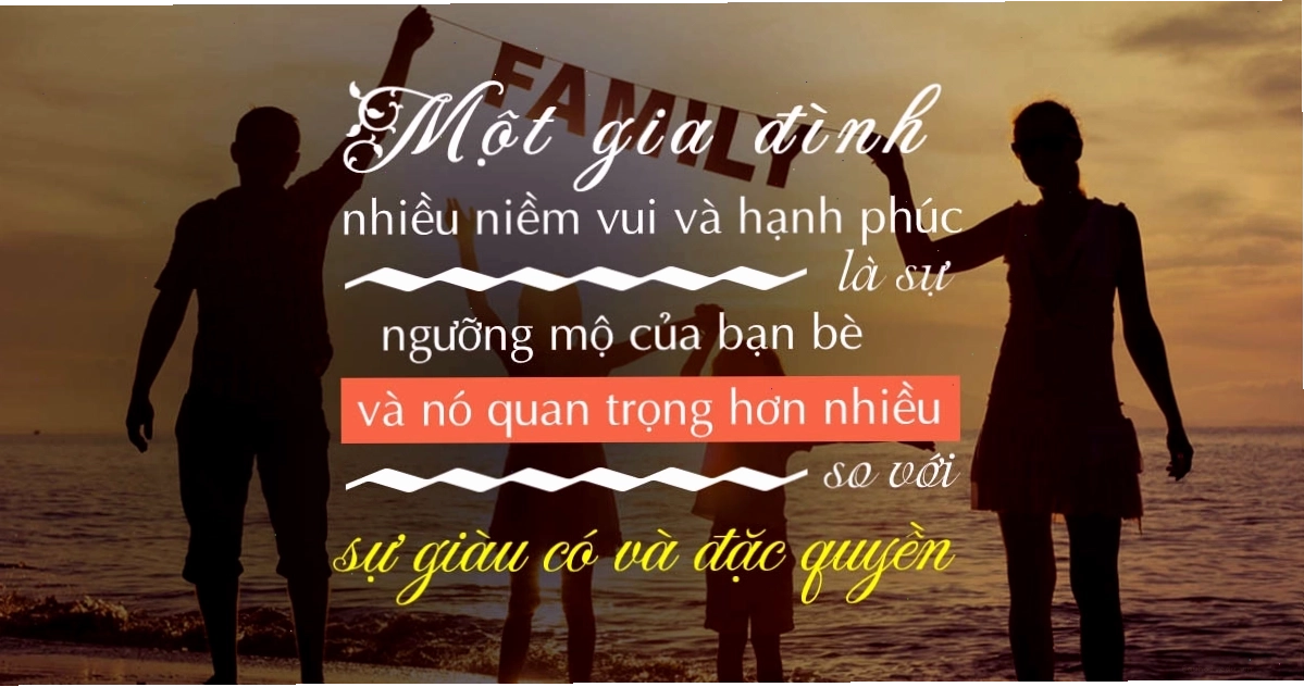 Gia đình quây quần bên nhau
