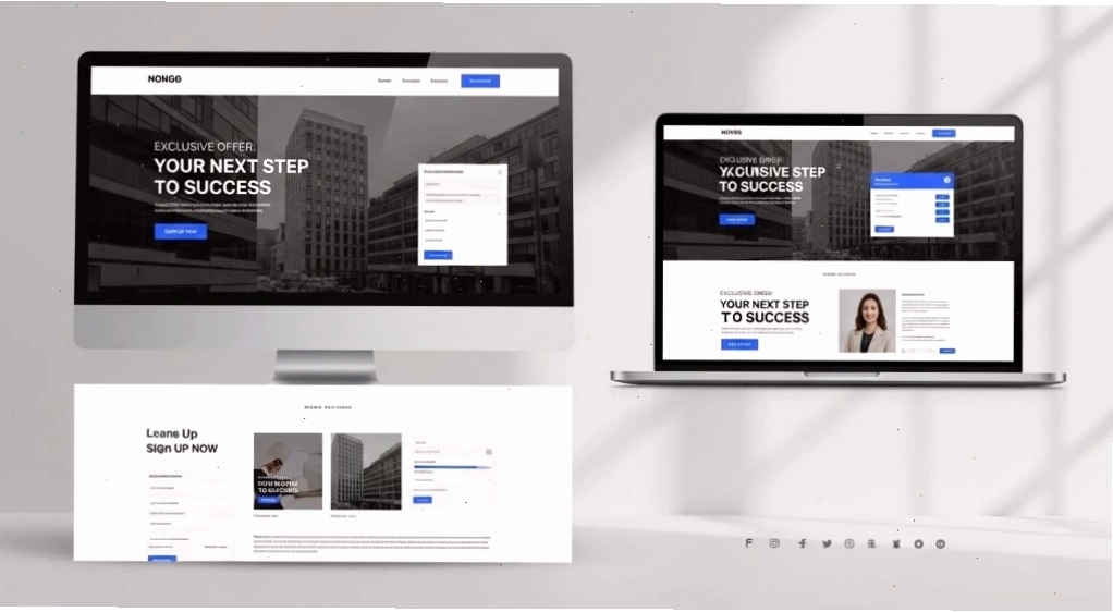 Giao diện website và email đồng bộ giúp tối ưu chuyển đổi