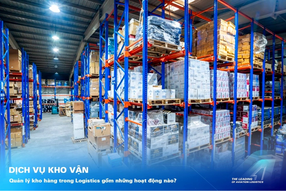 Hàng hóa được xử lý tại nhà ga hàng hóa ALS