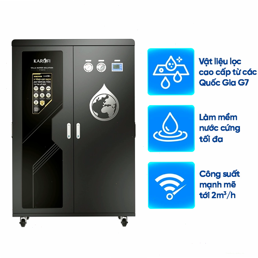Hệ thống lọc nước đầu nguồn Karofi KTF-662 Eco