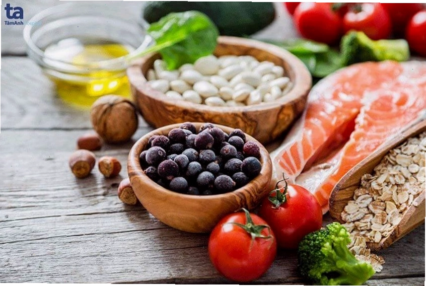 Hình ảnh các loại thực phẩm tốt cho người bị rối loạn tiền đình
