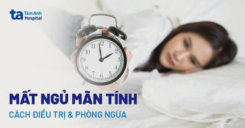 Hình ảnh minh họa người già mất ngủ