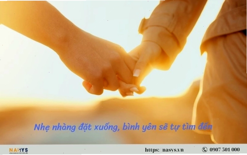 Hình ảnh minh họa sự thanh thản sau khi buông bỏ những gánh nặng tâm lý