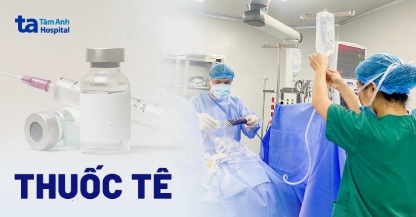 Hình ảnh minh họa thuốc tê và dụng cụ y tế liên quan