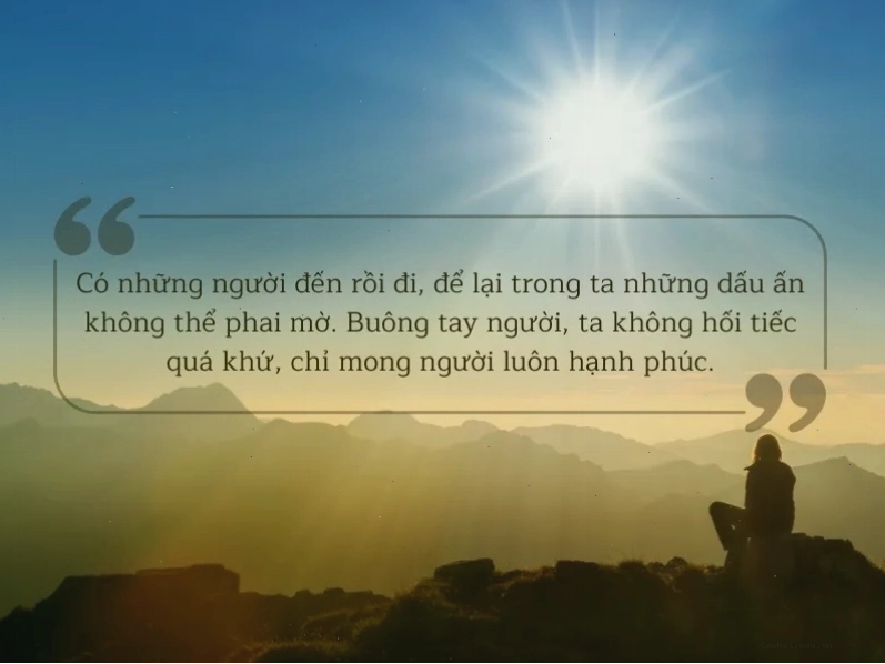 Hình ảnh thể hiện sự nhẹ nhõm và thanh thoát sau khi giải tỏa tâm lý