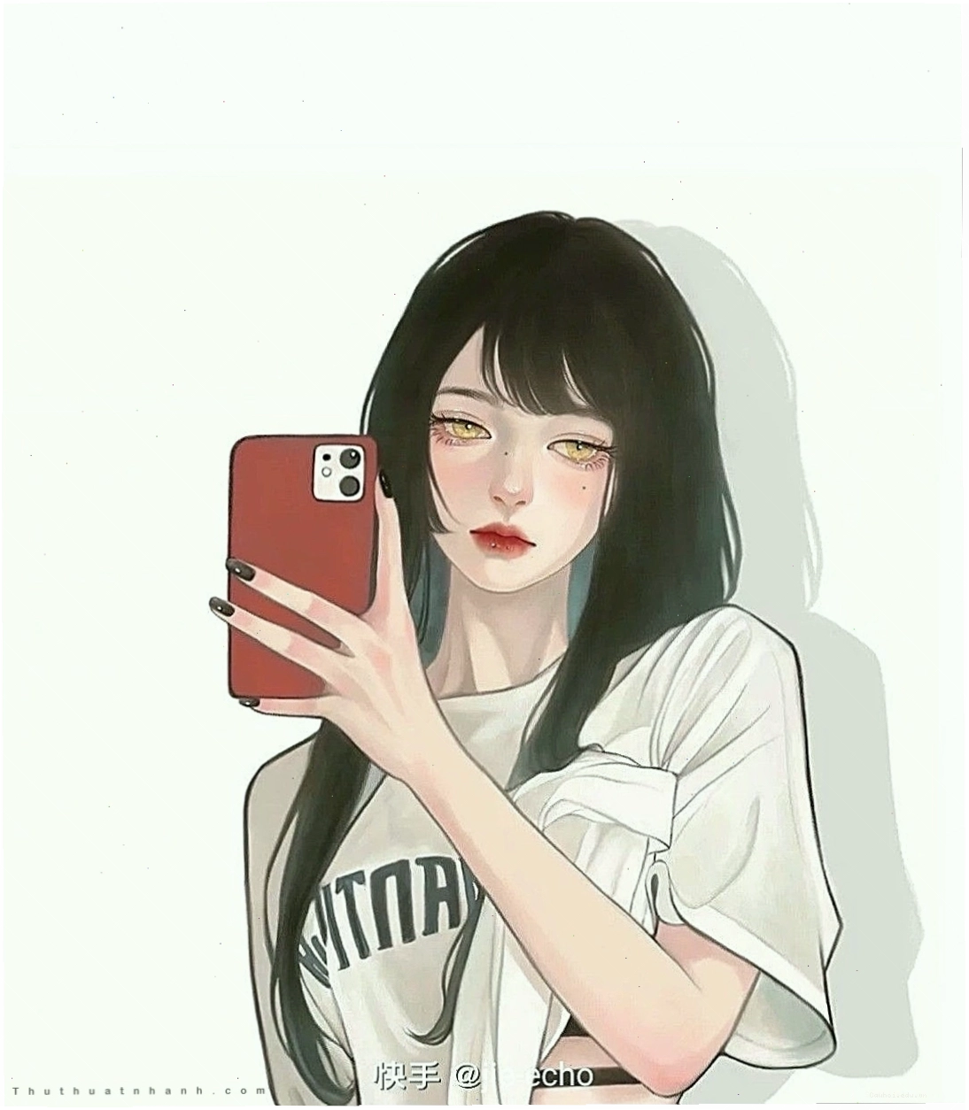 Hình nền cá tính nữ với phong thái lạnh lùng