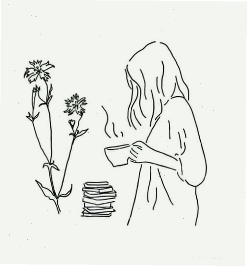 Hình vẽ đen trắng đầy cảm hứng sáng tạo