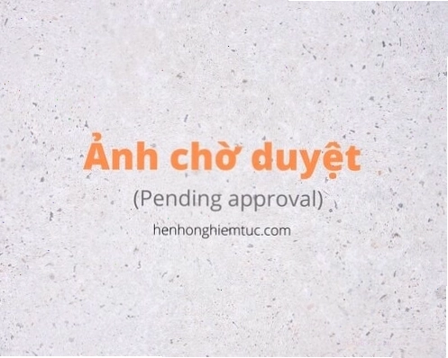 Hồ sơ người dùng đang chờ duyệt trên nền tảng hẹn hò nghiêm túc