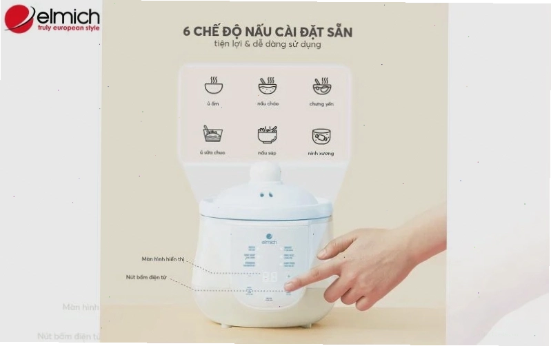 Hướng dẫn cách sử dụng nồi nấu cháo chậm chi tiết