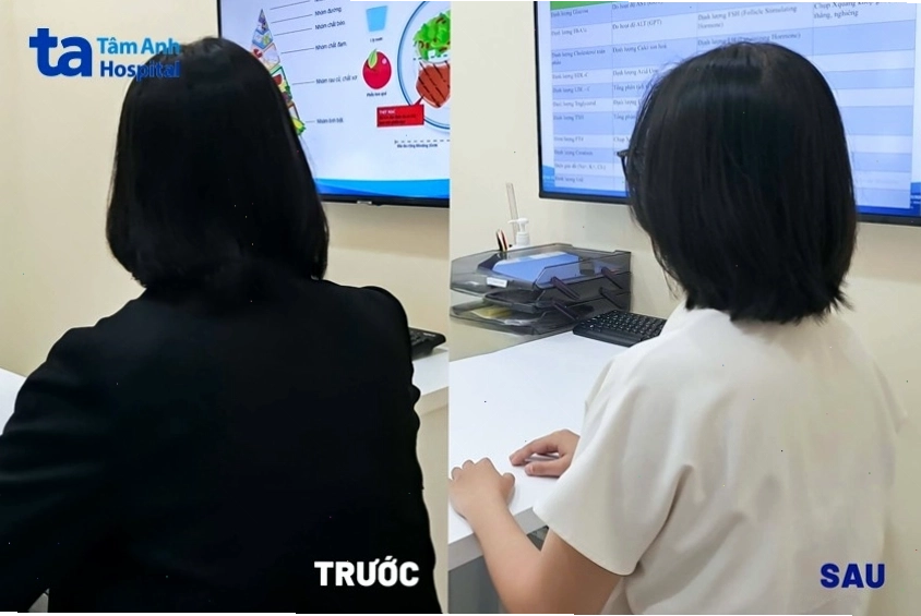 Khách hàng tái khám tại trung tâm giảm cân