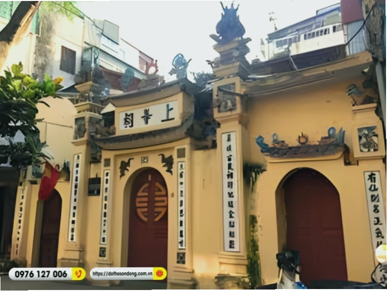 Không gian thanh tịnh tại Đền Quan Lớn Đệ Tam Thoải Phủ