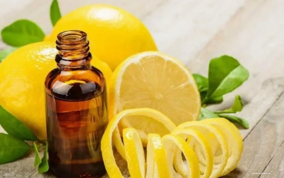 Làm sạch từ bên ngoài bàn cầu bằng hỗn hợp nước chanh và tinh dầu