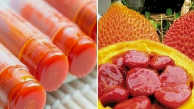 Làm son handmade từ dầu gấc: dầu gấc, sáp ong, dầu dừa