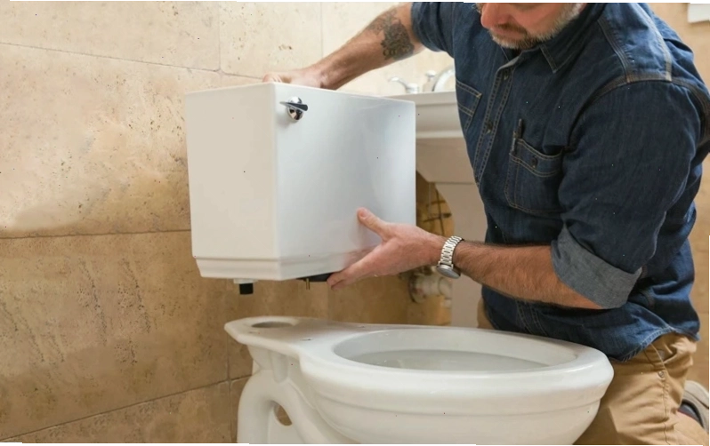 Lắp đặt két nước bồn cầu