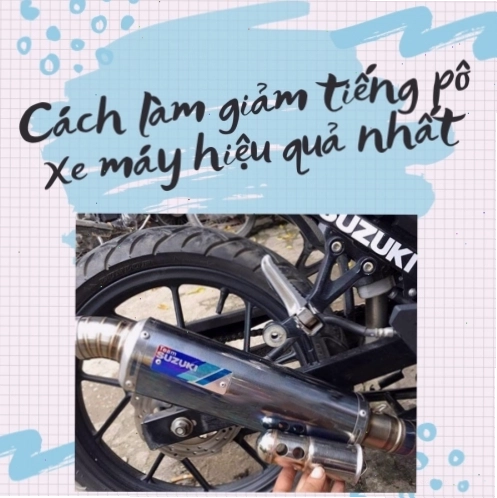 Lọc gió xe máy bẩn