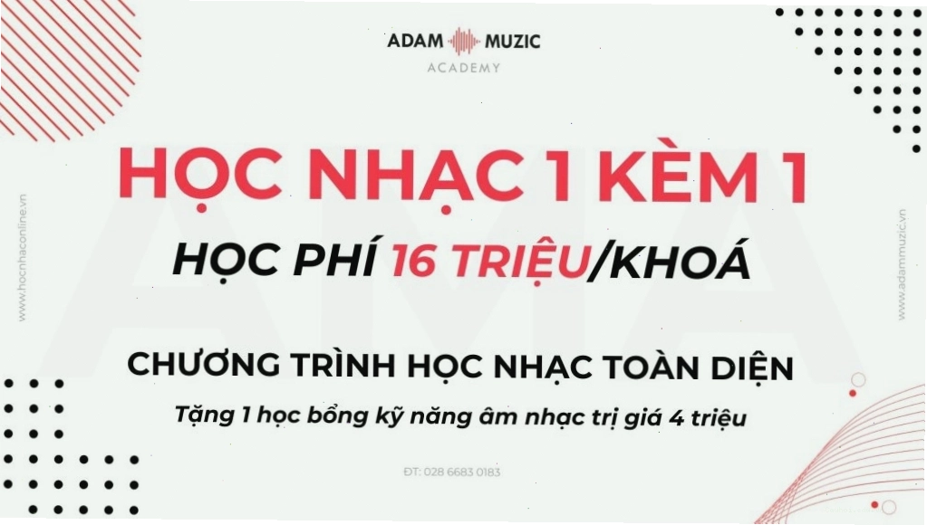 Lớp học nhạc tại Adam Muzic