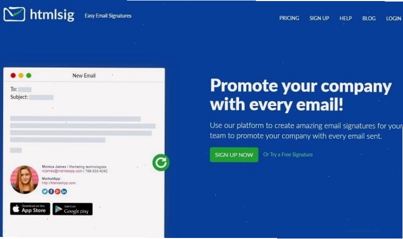 Mẫu chữ ký email được thiết kế chuyên nghiệp với logo và thông tin đầy đủ