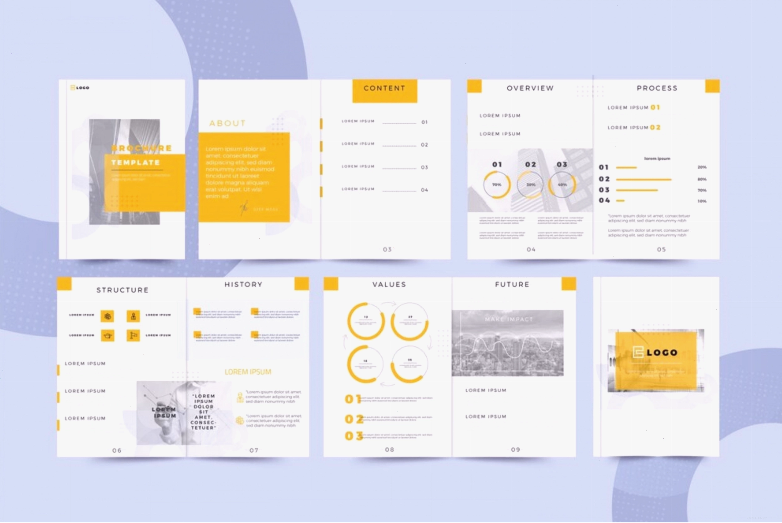 Mẫu template proposal đơn giản, tập trung vào thông điệp cốt lõi