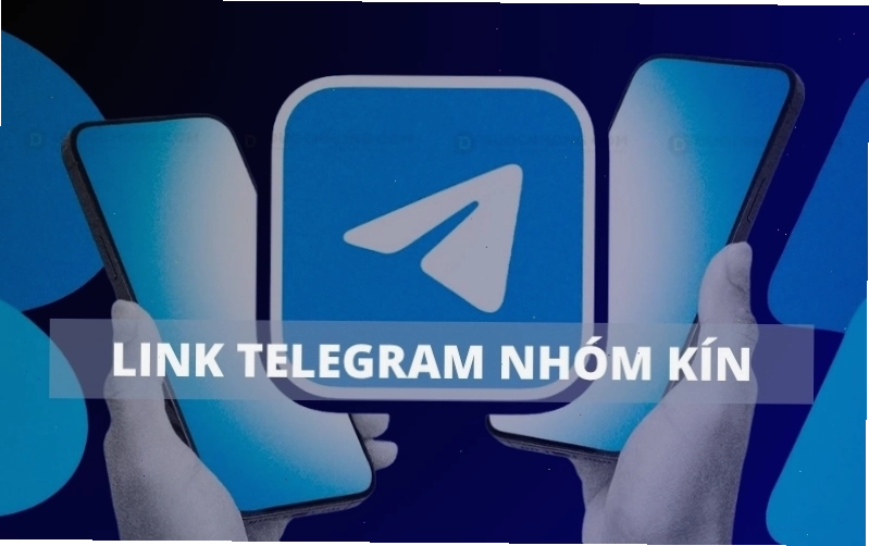 Minh họa giao diện tìm kiếm và tham gia nhóm trên Telegram
