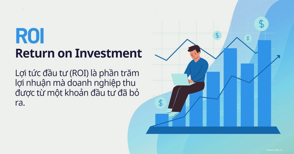 Minh họa khái niệm ROI là gì trong đầu tư kinh doanh