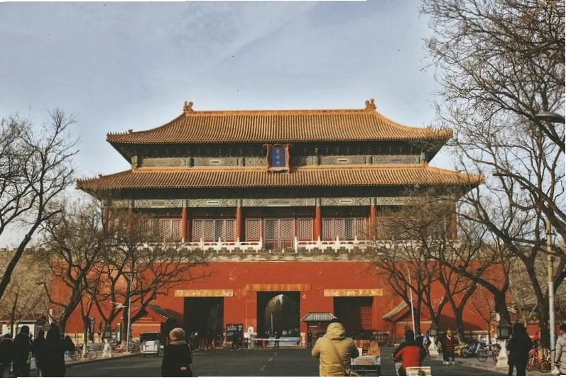 Một góc yên tĩnh và thanh bình bên trong Tử Cấm Thành