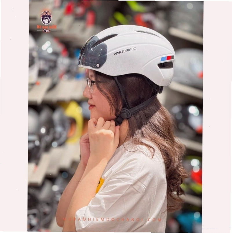 Mũ bảo hiểm xe đạp đạt chất lượng tốt giúp bảo vệ người lái