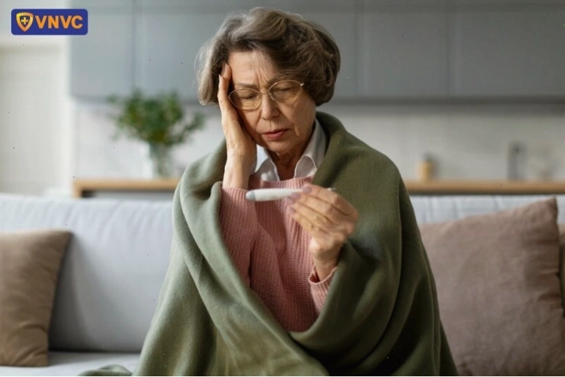 Người cao tuổi có hệ miễn dịch suy yếu dễ mắc cúm A