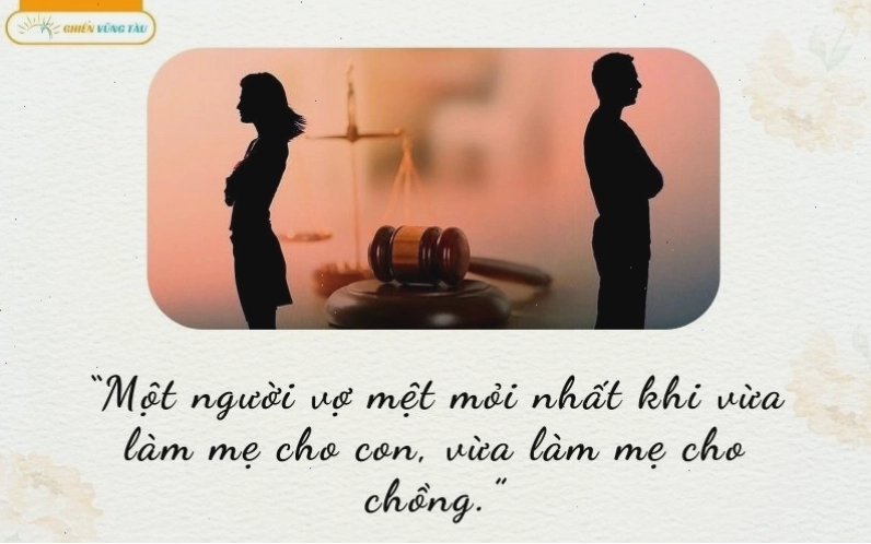 Người chồng vô trách nhiệm khiến người phụ nữ phải gồng gánh mọi việc trong gia đình