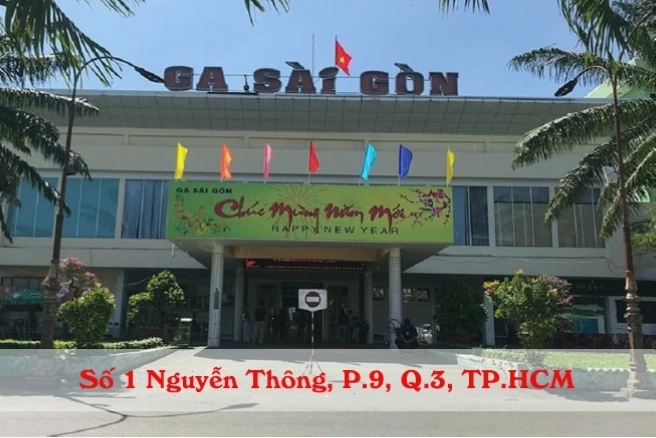Nhà Ga Sài Gòn với kiến trúc đặc trưng