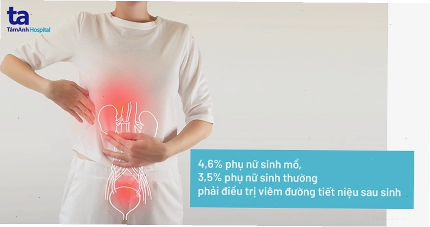 Những lưu ý cho phụ nữ sau sinh về viêm đường tiết niệu
