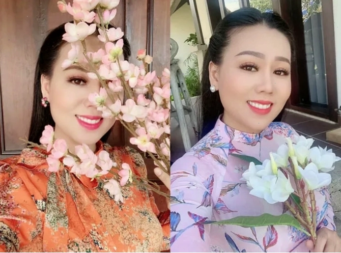 Nụ cười rạng rỡ của ca sĩ Lưu Ánh Loan