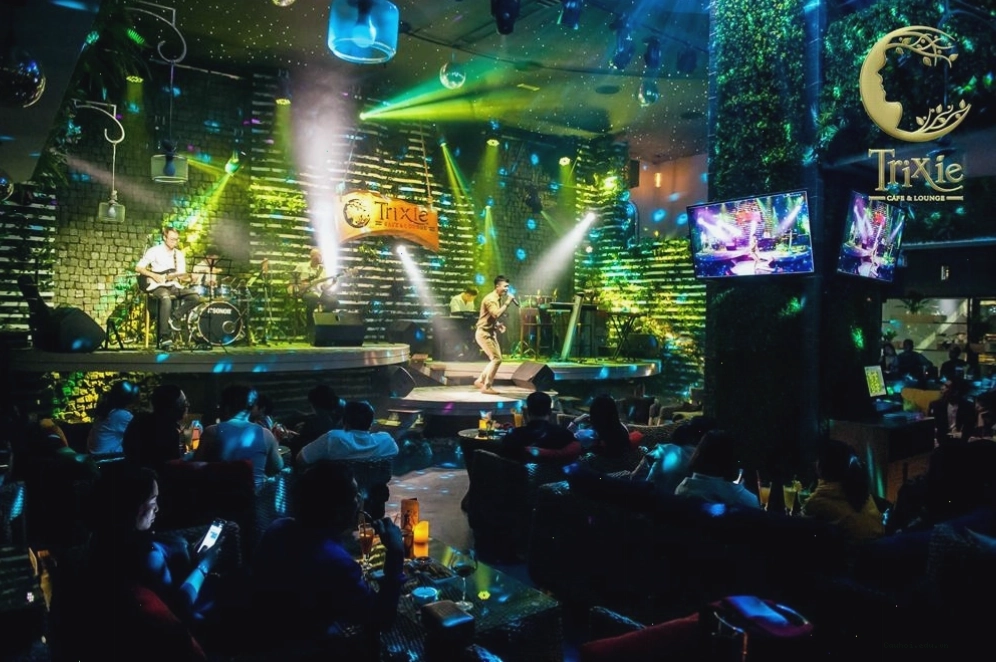 Quán cafe Trixie với không gian yên tĩnh, ấm cúng