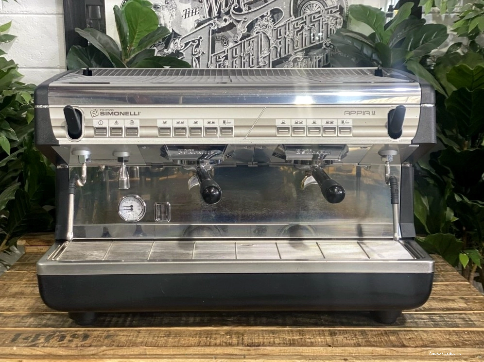 Quan sát quá trình chiết xuất espresso từ máy pha cà phê