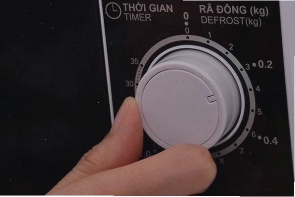 Rã đông cá trong lò vi sóng Samsung