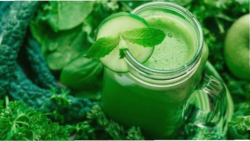 Rau xanh tự nhiên là nguồn diệp lục dồi dào và an toàn