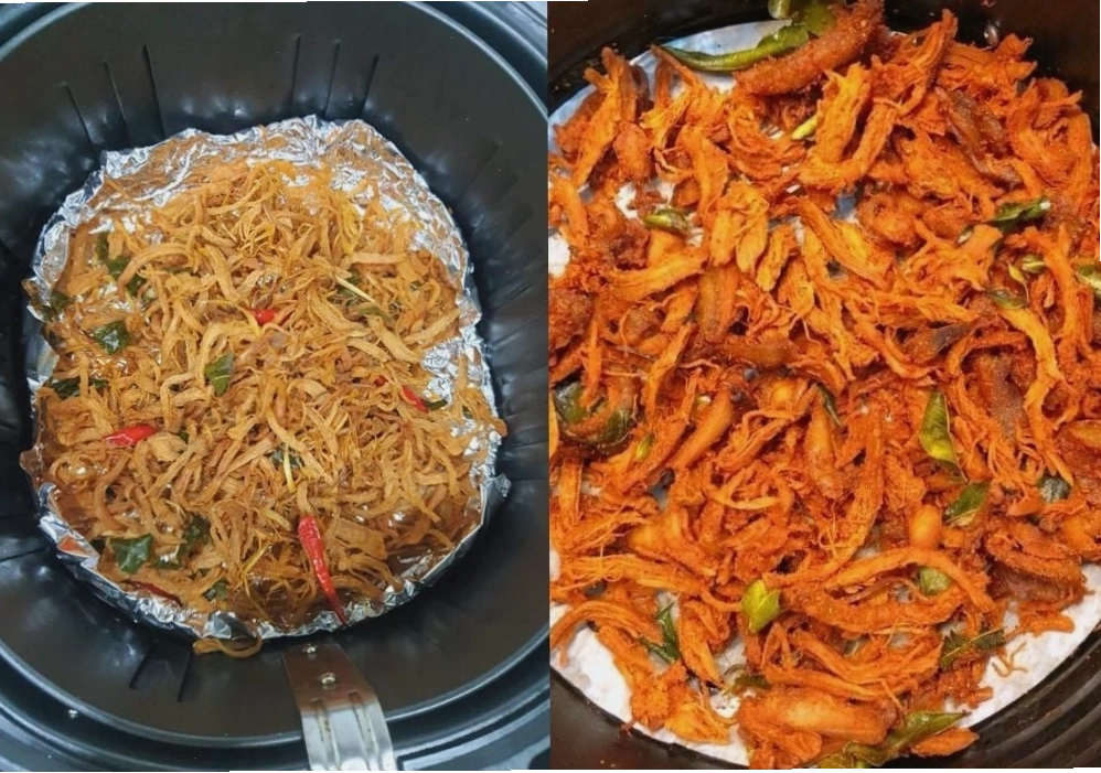 Sấy khô gà bằng nồi chiên không dầu