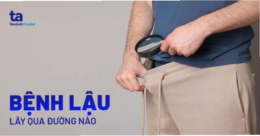 Sơ đồ minh họa các con đường lây nhiễm bệnh lậu