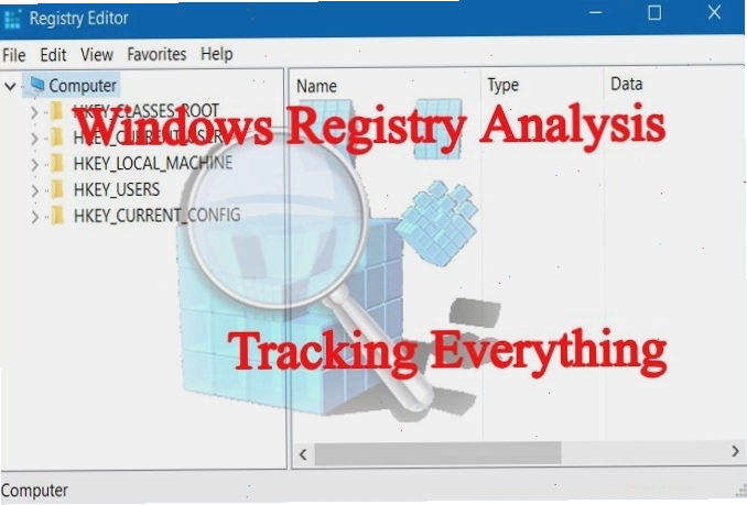 Sơ đồ minh họa cách các thông tin được lưu trữ và truy xuất trong một hệ thống registry