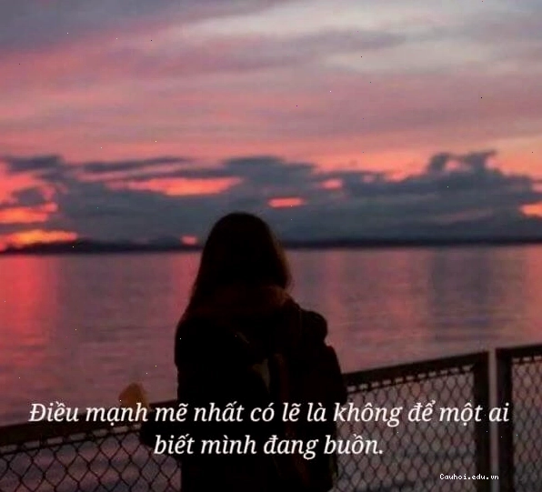 STT buồn về tình yêu, cô đơn