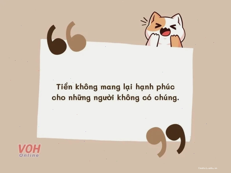 STT về nghèo hài hước thể hiện sự lạc quan và dí dỏm
