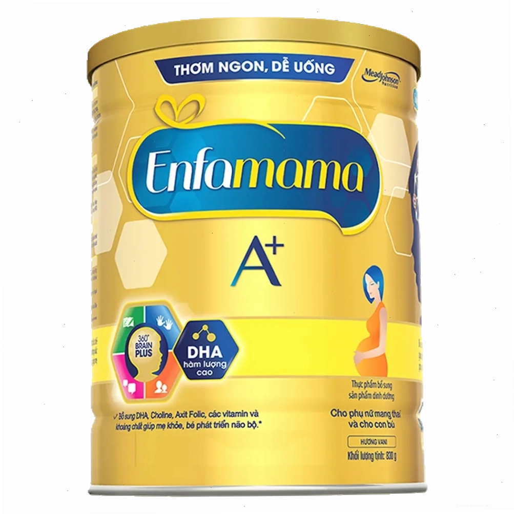 Sữa bầu Enfamama A+ hương vani