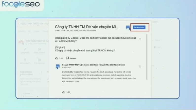 Tận dụng mục Hỏi & Đáp trên Google Maps để cung cấp thông tin