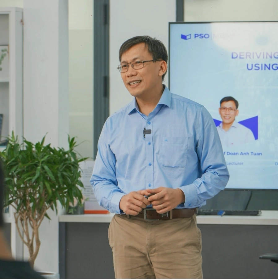 Tập trung vào Mô hình Tài chính tại PSO MBA Talk