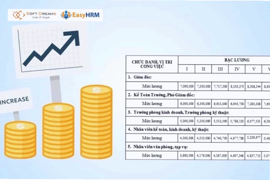 Thang bảng lương là gì và vai trò quan trọng trong doanh nghiệp