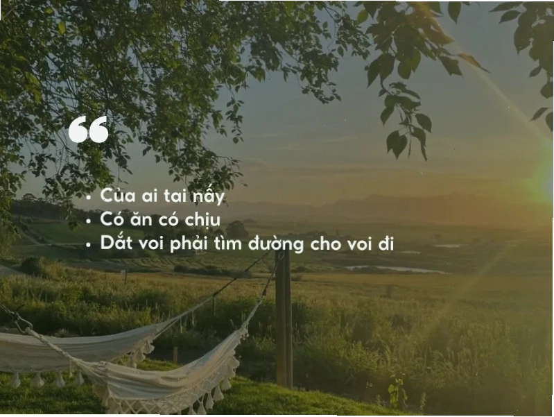 Thành ngữ tục ngữ về trách nhiệm