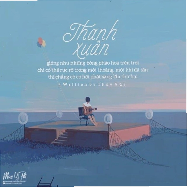 Thanh xuân là pháo hoa chỉ vụt sáng trong một thoáng