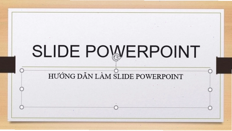 Thêm nội dung vào slide PowerPoint